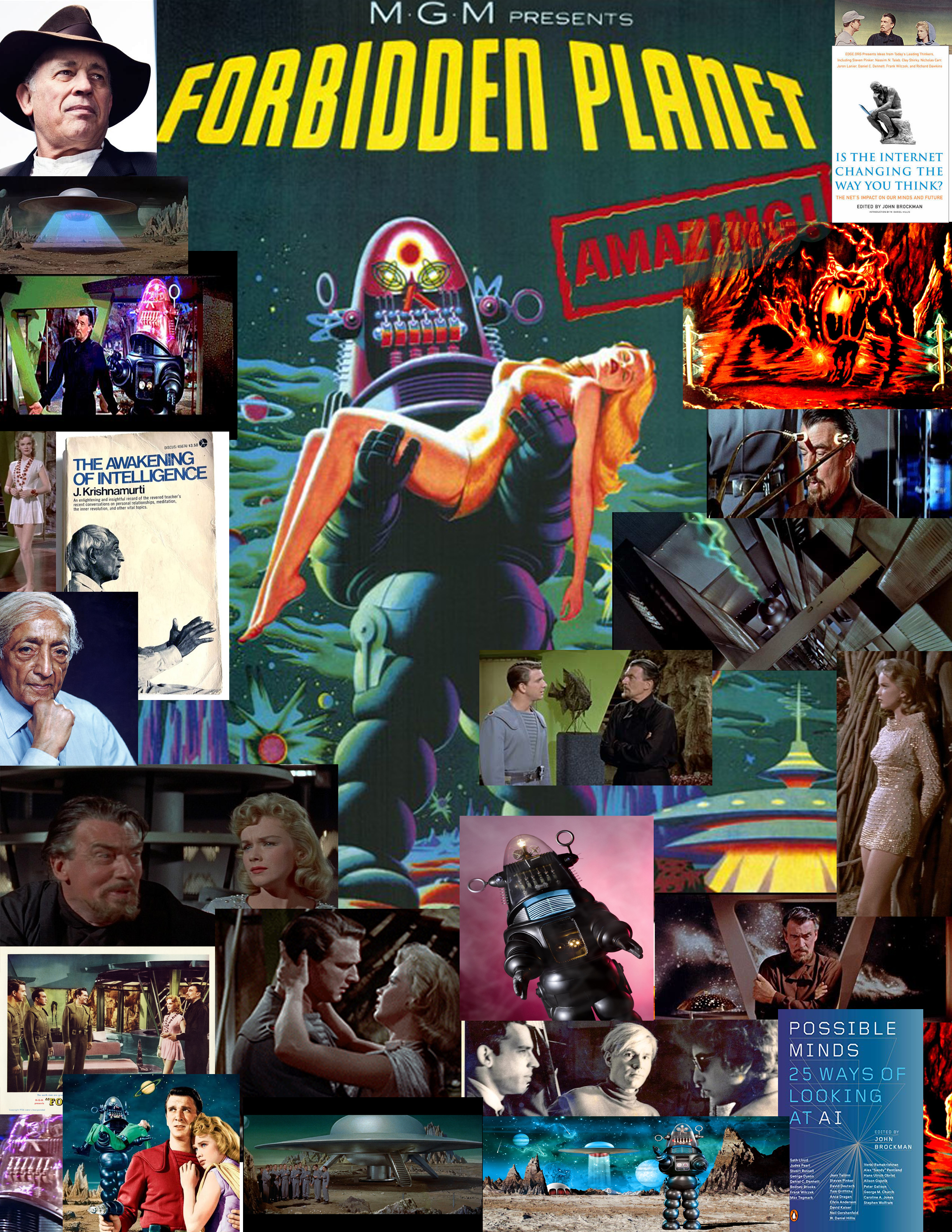 Forbidden Planet Collage